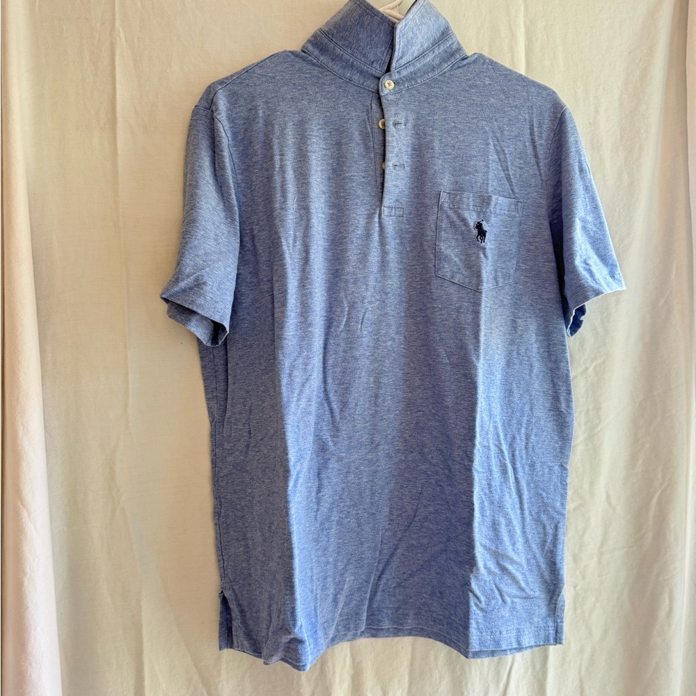 Polo by Ralph Lauren Heather Blue Polo Shirt